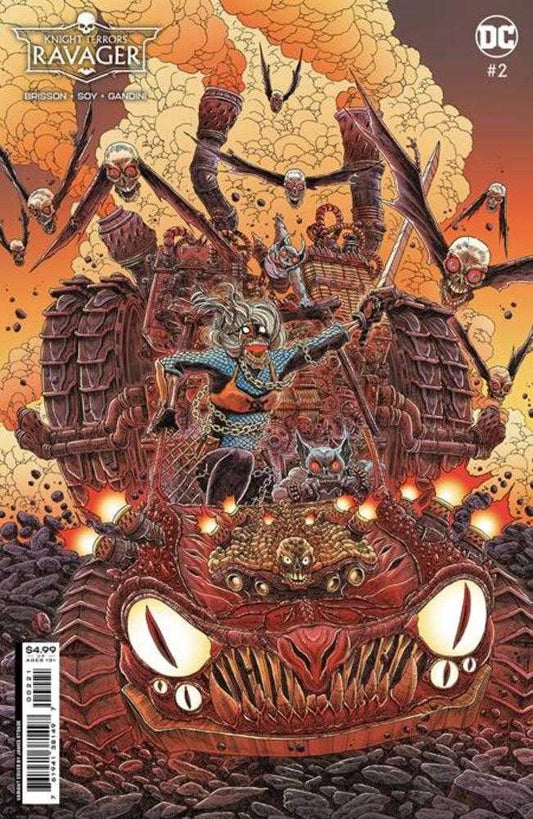 DC Comics COMIC BOOK Knight Terrors Ravager #2 (Of 2) Cover B James Stokoe Card Stock Variant