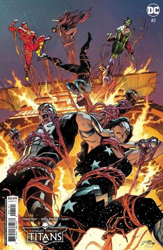 DC Comics COMIC BOOK Knight Terrors Titans #1 (Of 2) Cover B Alvaro Martinez Bueno Card Stock Variant