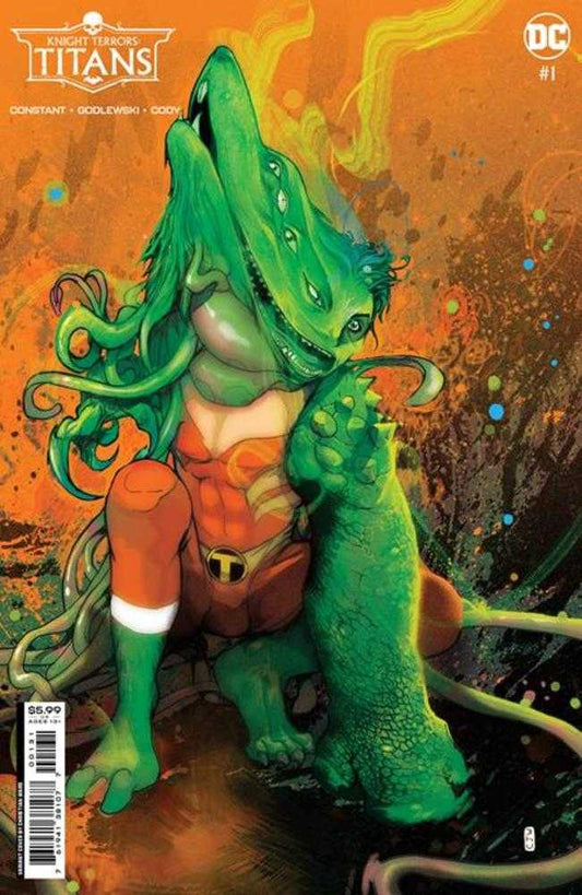 DC Comics COMIC BOOK Knight Terrors Titans #1 (Of 2) Cover C Christian Ward Card Stock Variant