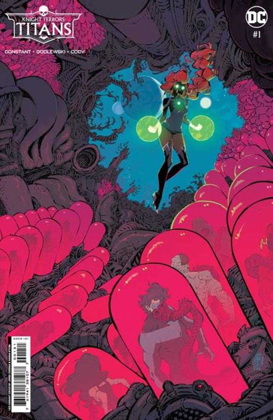 DC Comics COMIC BOOK Knight Terrors Titans #1 (Of 2) Cover F 1 in 50 Jorge Corona Card Stock Variant