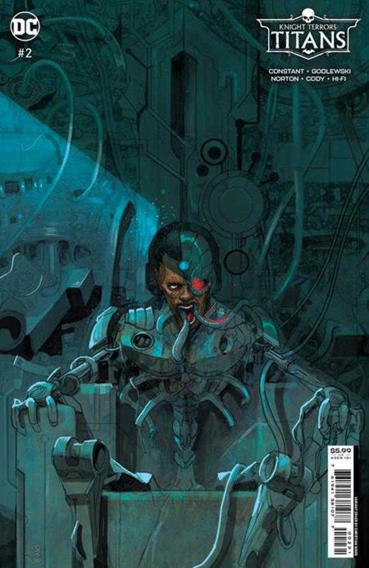 DC Comics COMIC BOOK Knight Terrors Titans #2 (Of 2) Cover C Christian Ward Card Stock Variant