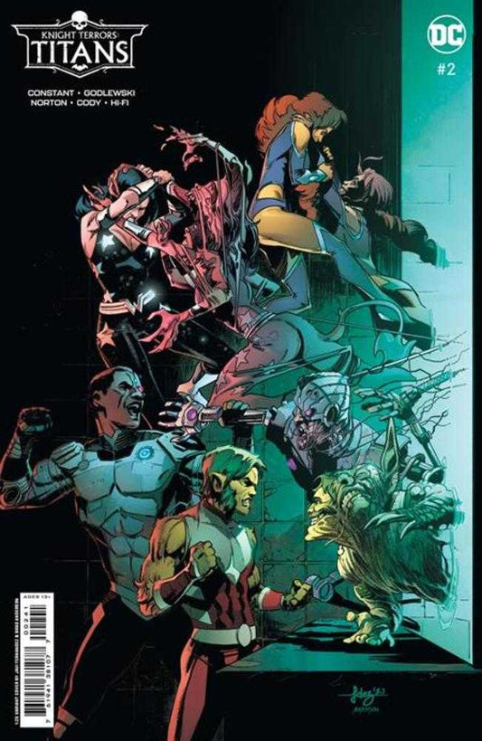 DC Comics COMIC BOOK Knight Terrors Titans #2 (Of 2) Cover D 1 in 25 Javi Fernandez Card Stock Variant