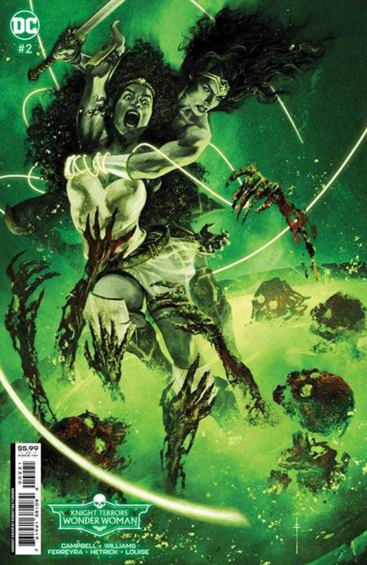 DC Comics COMIC BOOK Knight Terrors Wonder Woman #2 (Of 2) Cover B Sebastian Fiumara Card Stock Variant