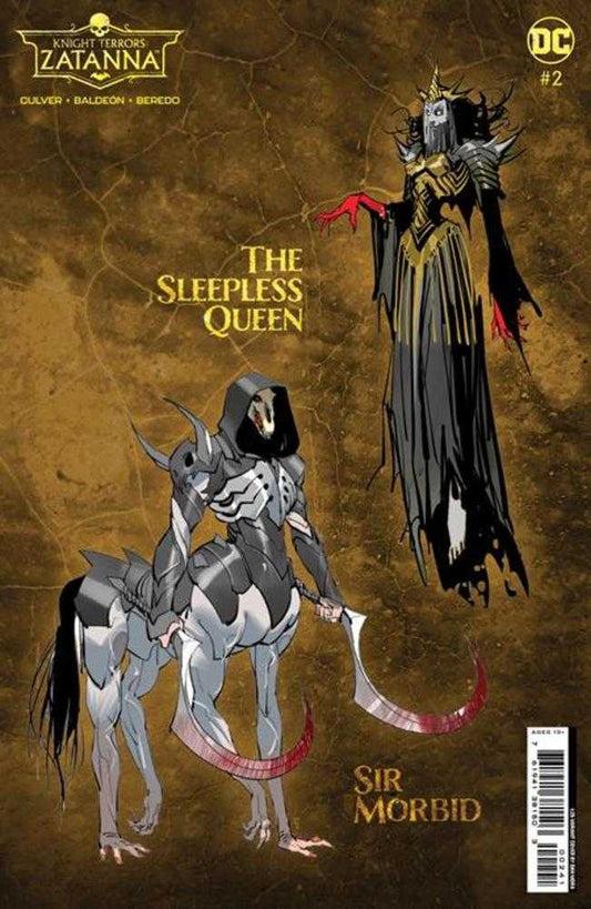 DC Comics COMIC BOOK Knight Terrors Zatanna #2 (Of 2) Cover D 1 in 25 Dan Mora Card Stock Variant