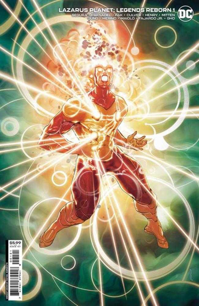 DC Comics COMIC BOOK Lazarus Planet Legends Reborn #1 (One Shot) Cover B Rafael Sarmento Card Stock Variant