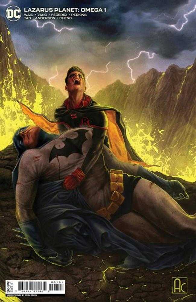 DC Comics COMIC BOOK Lazarus Planet Omega #1 (One Shot) Cover D Ariel Colon Card Stock Variant