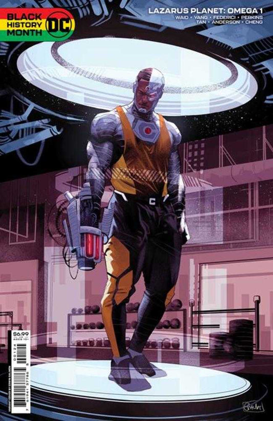 DC Comics COMIC BOOK Lazarus Planet Omega #1 (One Shot) Cover G Edwin Galmon Black History Month Card Stock Variant