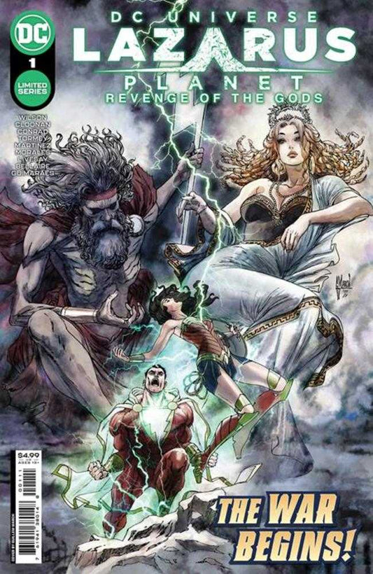 DC Comics COMIC BOOK Lazarus Planet Revenge Of The Gods #1 (Of 4) Cover A Guillem March