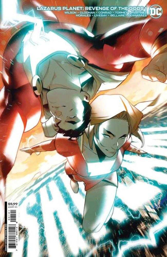 DC Comics COMIC BOOK Lazarus Planet Revenge Of The Gods #1 (Of 4) Cover B Simone Di Meo Card Stock Variant