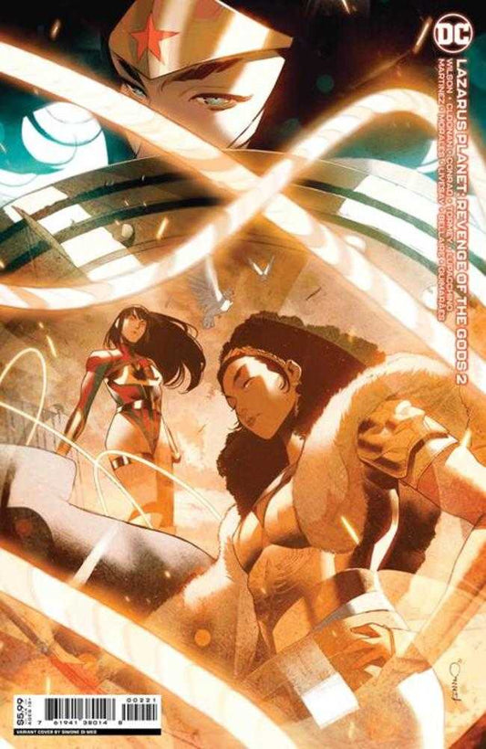 DC Comics COMIC BOOK Lazarus Planet Revenge Of The Gods #2 (Of 4) Cover B Simone Di Meo Card Stock Variant