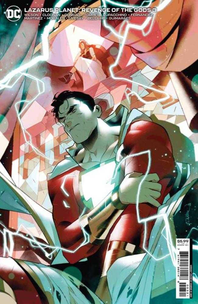 DC Comics COMIC BOOK Lazarus Planet Revenge Of The Gods #3 (Of 4) Cover B Simone Di Meo Card Stock Variant