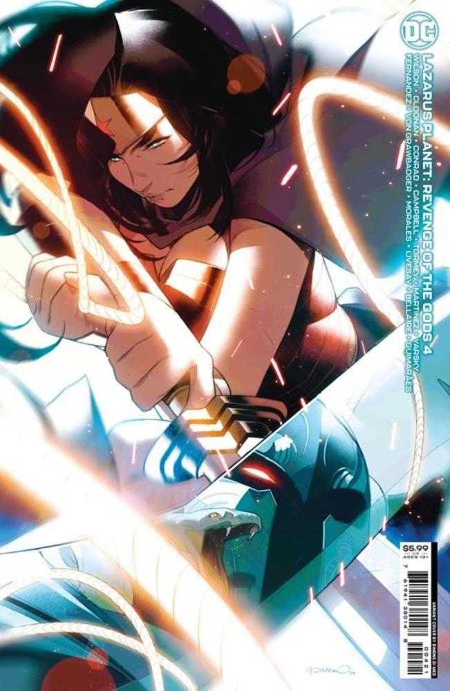 DC Comics COMIC BOOK Lazarus Planet Revenge Of The Gods #4 (Of 4) Cover B Simone Di Meo Card Stock Variant