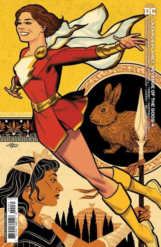 DC Comics COMIC BOOK Lazarus Planet Revenge Of The Gods #4 (Of 4) Cover C 1 in 25 Michael Cho Card Stock Variant