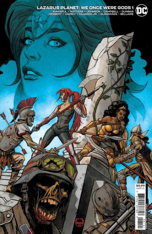 DC Comics COMIC BOOK Lazarus Planet We Once Were Gods #1 (One Shot) Cover B Dave Johnson Card Stock Variant