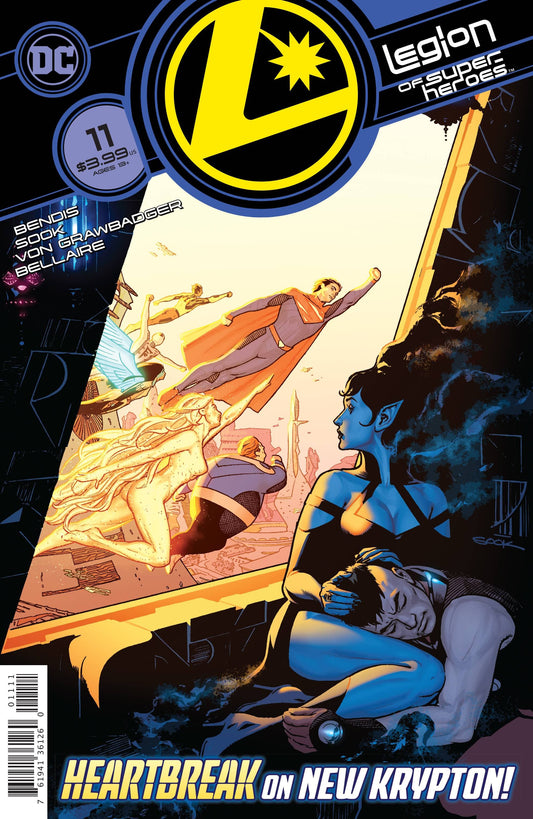 DC COMICS COMIC BOOK LEGION OF SUPER HEROES #11