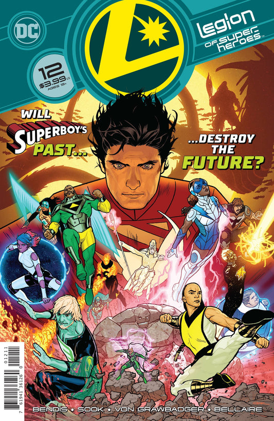 DC COMICS COMIC BOOK LEGION OF SUPER HEROES #12