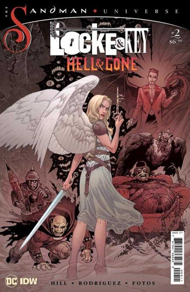 DC Comics COMIC BOOK Locke & Key Sandman Universe Hell & Gone #2 (One Shot) Cover A Gabriel Rodriguez (Mature)