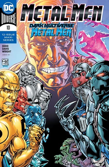 DC COMICS comic book METAL MEN #10 CVR A SHANE DAVIS