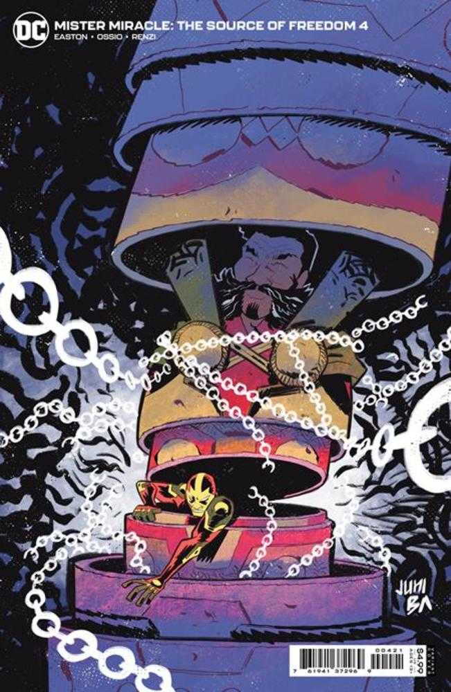 DC Comics COMIC BOOK Mister Miracle The Source Of Freedom #4 (Of 6) Cover B Juni Ba Card Stock Variant