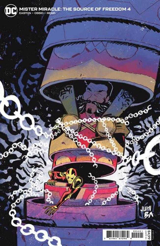 DC Comics COMIC BOOK Mister Miracle The Source Of Freedom #4 (Of 6) Cover B Juni Ba Card Stock Variant