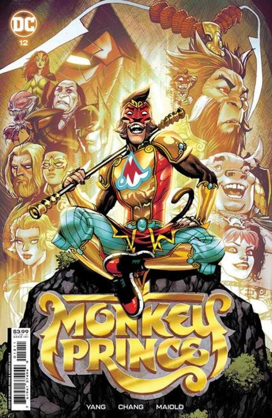 DC Comics COMIC BOOK Monkey Prince #12 (Of 12) Cover A Bernard Chang