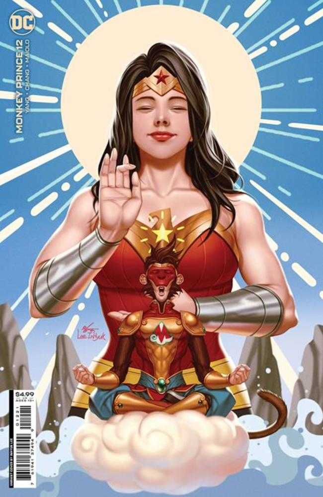 DC Comics COMIC BOOK Monkey Prince #12 (Of 12) Cover B Inhyuk Lee Card Stock Variant
