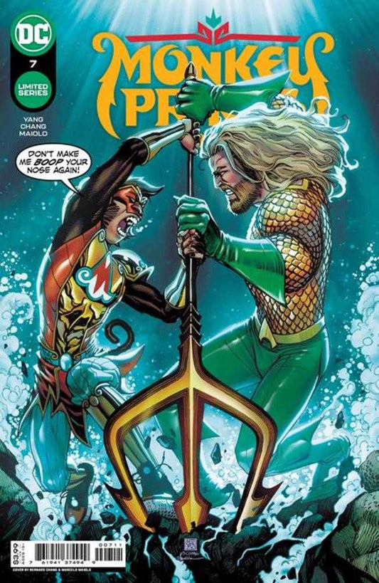 DC Comics COMIC BOOK Monkey Prince #7 (Of 12) Cover A Bernard Chang