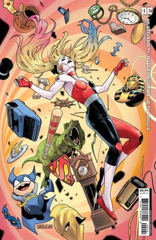 DC Comics COMIC BOOK Multiversity Harley Screws Up The Dcu #2 (Of 6) Cover B Vasco Georgiev Card Stock Variant