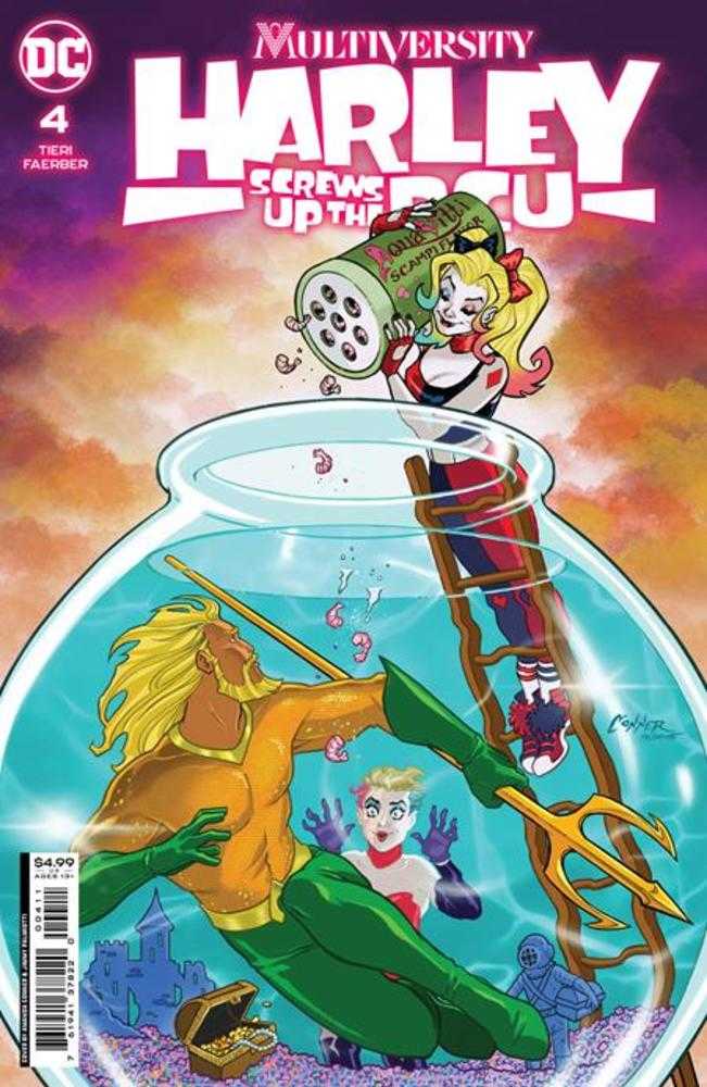DC Comics COMIC BOOK Multiversity Harley Screws Up The Dcu #4 (Of 6) Cover A Amanda Conner