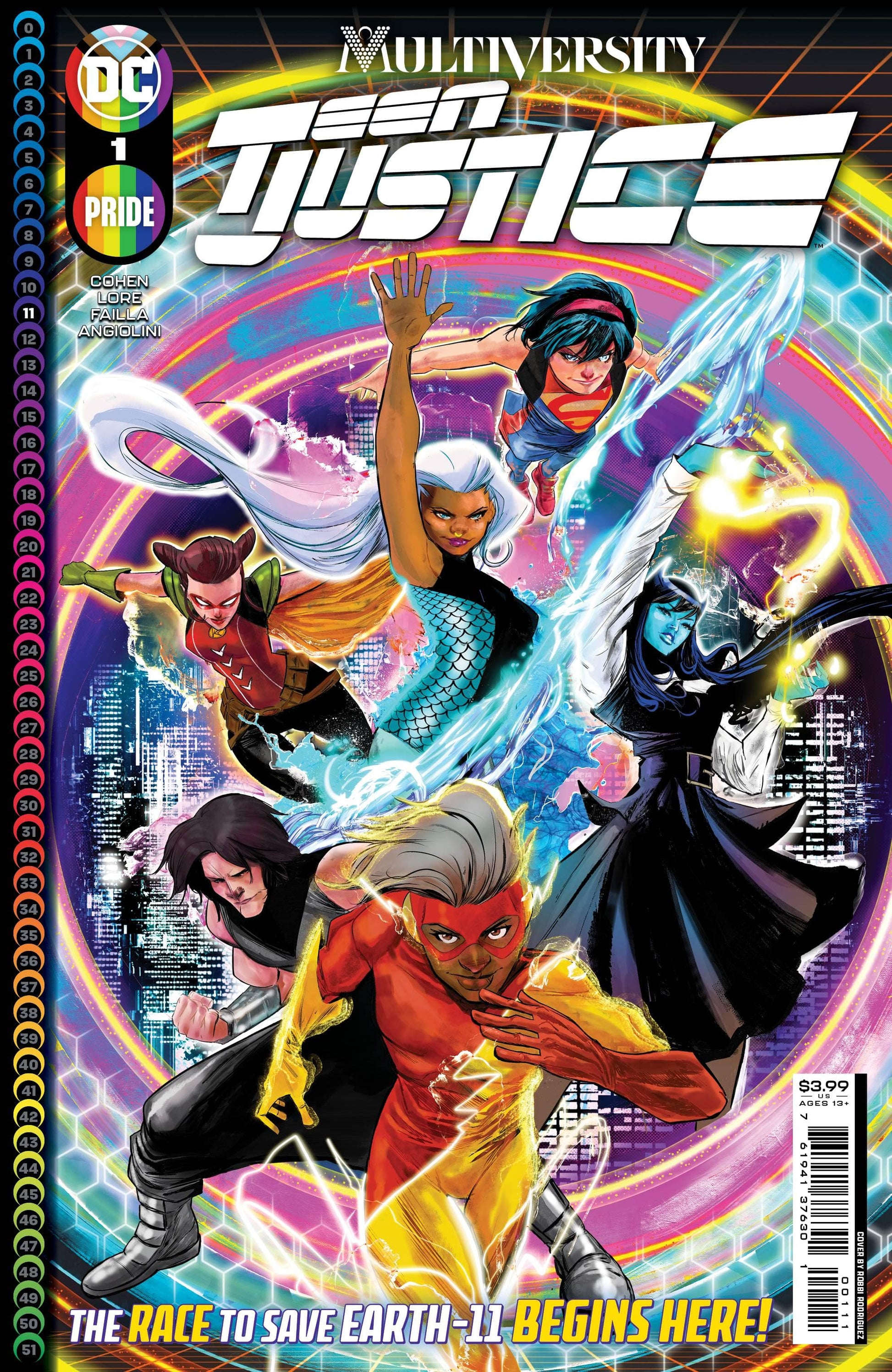 DC COMICS COMIC BOOK MULTIVERSITY TEEN JUSTICE #1 CVR A RODRIGUEZ