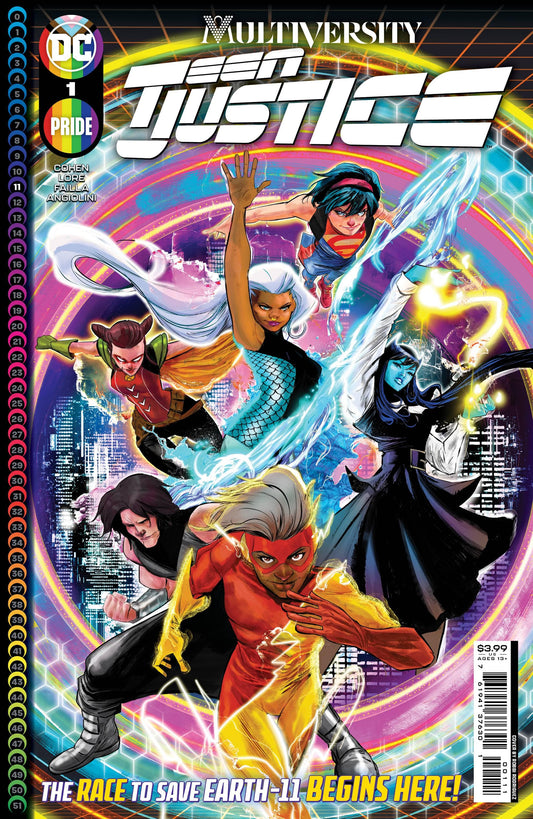 DC COMICS COMIC BOOK MULTIVERSITY TEEN JUSTICE #1 CVR A RODRIGUEZ