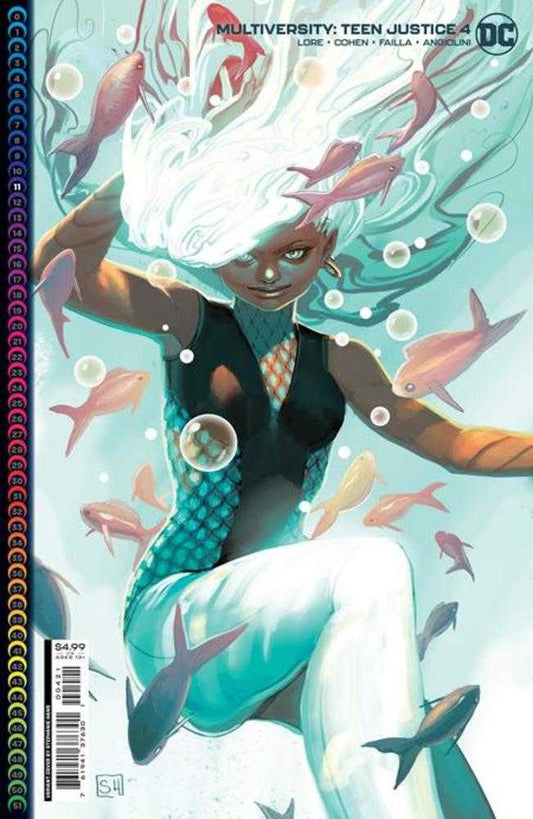 DC Comics COMIC BOOK Multiversity Teen Justice #4 (Of 6) Cover B Stephanie Hans Card Stock Variant