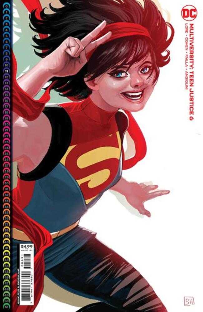 DC Comics COMIC BOOK Multiversity Teen Justice #6 (Of 6) Cover B Stephanie Hans Card Stock Variant