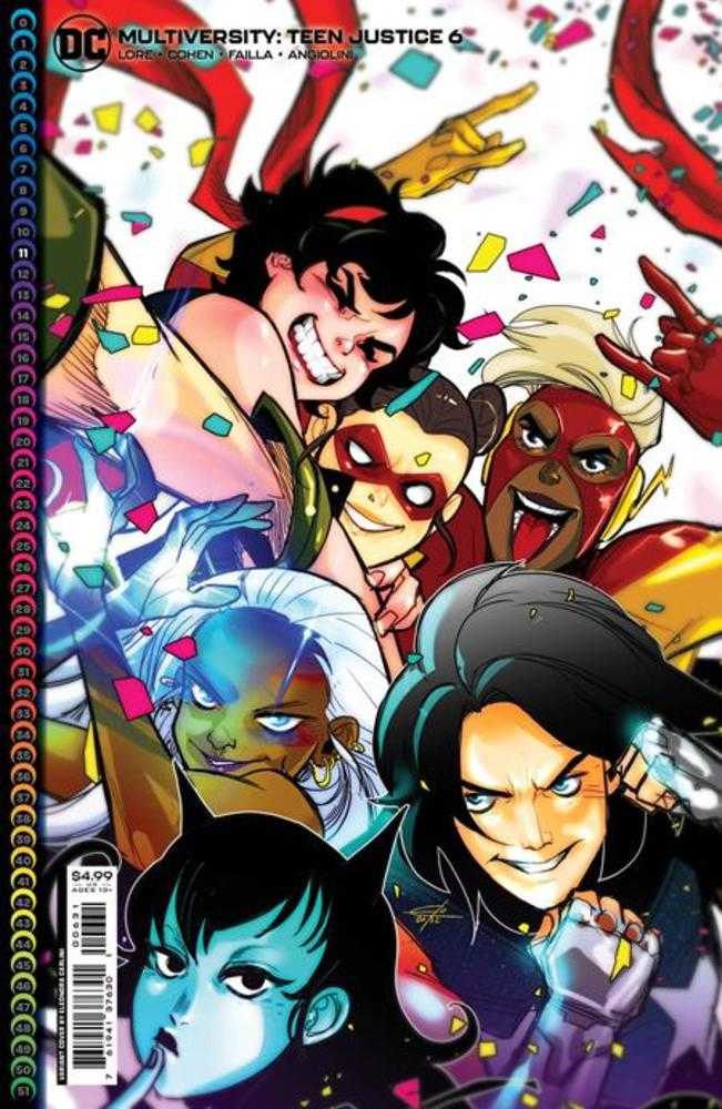 DC Comics COMIC BOOK Multiversity Teen Justice #6 (Of 6) Cover C Eleonora Carlini Card Stock Variant