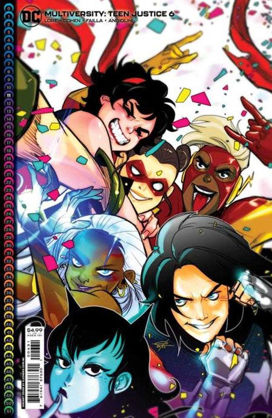 DC Comics COMIC BOOK Multiversity Teen Justice #6 (Of 6) Cover C Eleonora Carlini Card Stock Variant