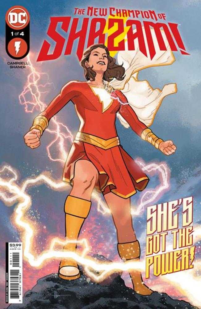 DC Comics COMIC BOOK New Champion Of Shazam #1 (Of 4) Cover A Evan Doc Shaner