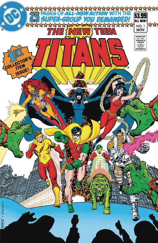 DC COMICS COMIC BOOK NEW TEEN TITANS #1 FACSIMILE EDITION CVR A PEREZ GIORDANO