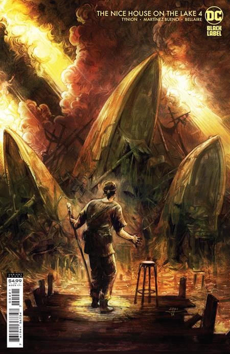 DC Comics COMIC BOOK Nice House On The Lake #4 (Of 12) Cover B Tiffany Turrill Card Stock Variant (Mature)