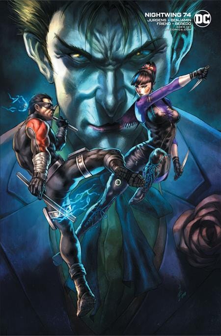 DC COMICS COMIC BOOK NIGHTWING #74 ALAN QUAH VAR ED JOKER WAR