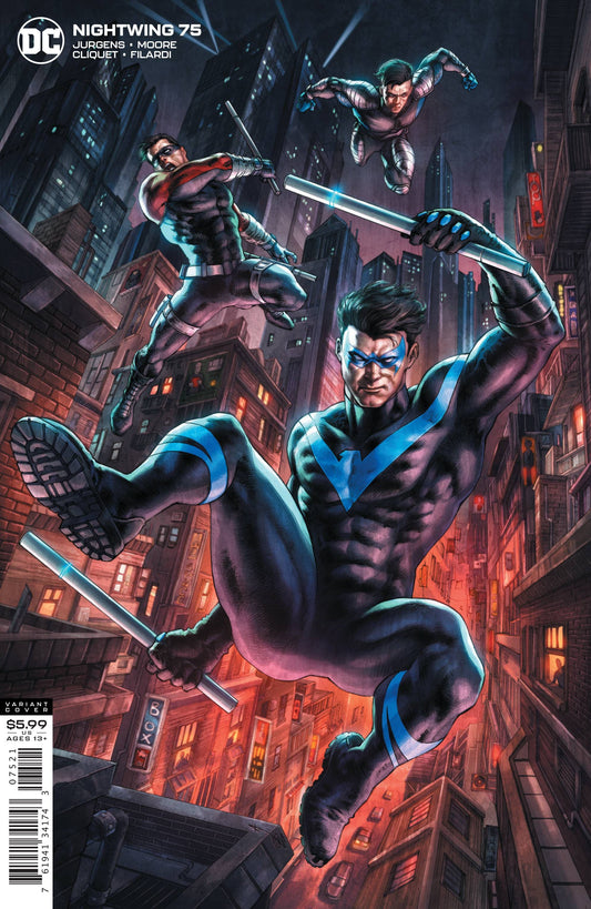 DC COMICS COMIC BOOK NIGHTWING #75 ALAN QUAH VAR ED JOKER WAR