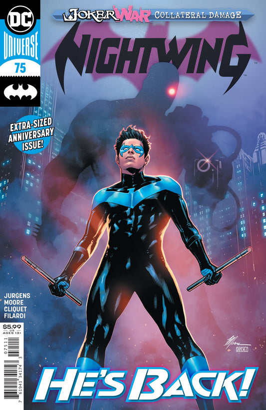 DC COMICS COMIC BOOK NIGHTWING #75 JOKER WAR