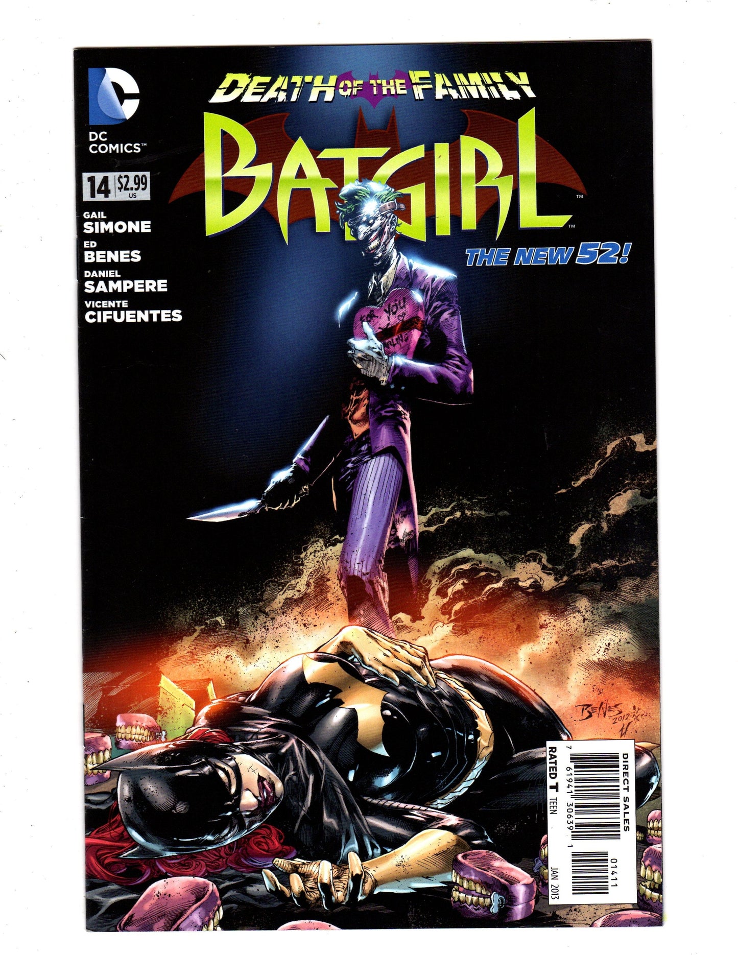 DC COMICS COMIC BOOK NM BATGIRL #14 (DOTF)