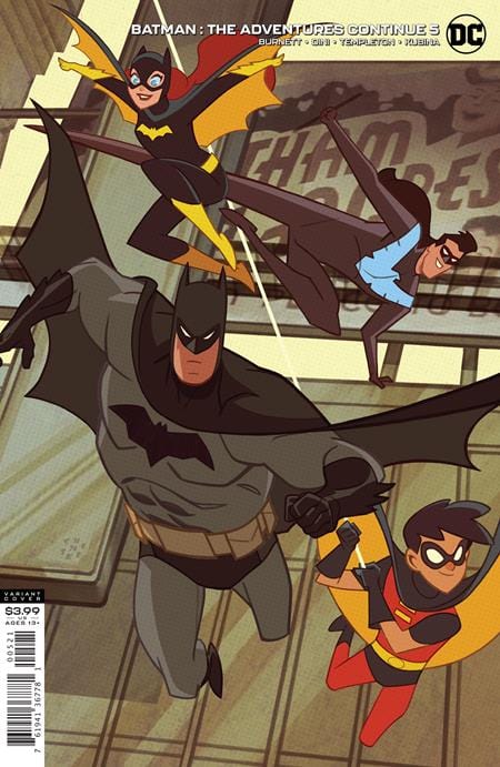 DC COMICS comic book NM BATMAN THE ADVENTURES CONTINUE #5 (OF 6) PAOLO RIVERA VAR ED