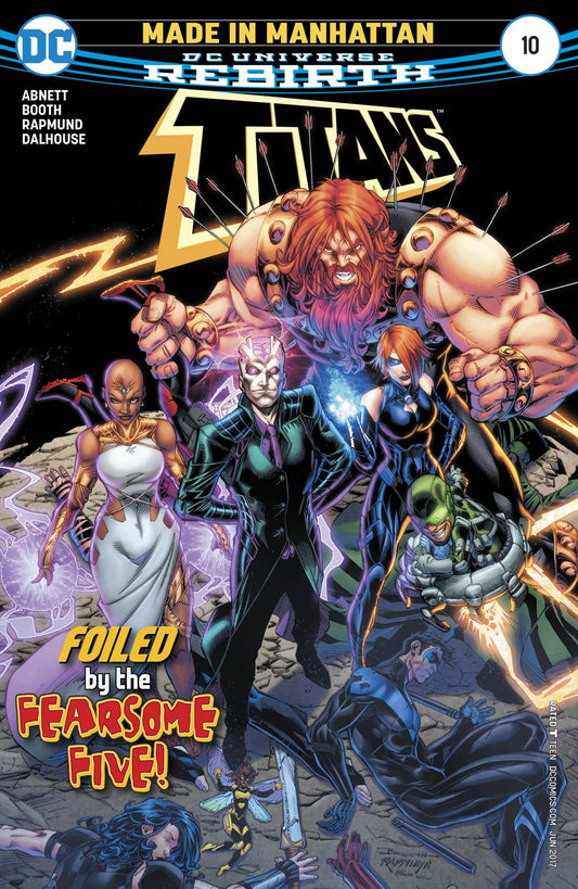DC COMICS COMIC BOOK NM TITANS #10