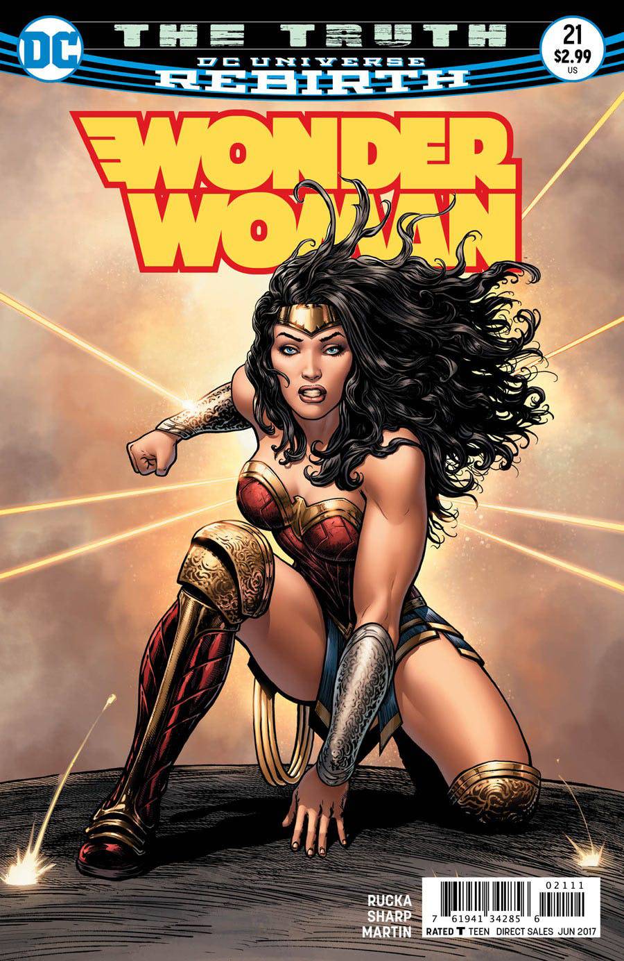 DC COMICS COMIC BOOK NM WONDER WOMAN #21