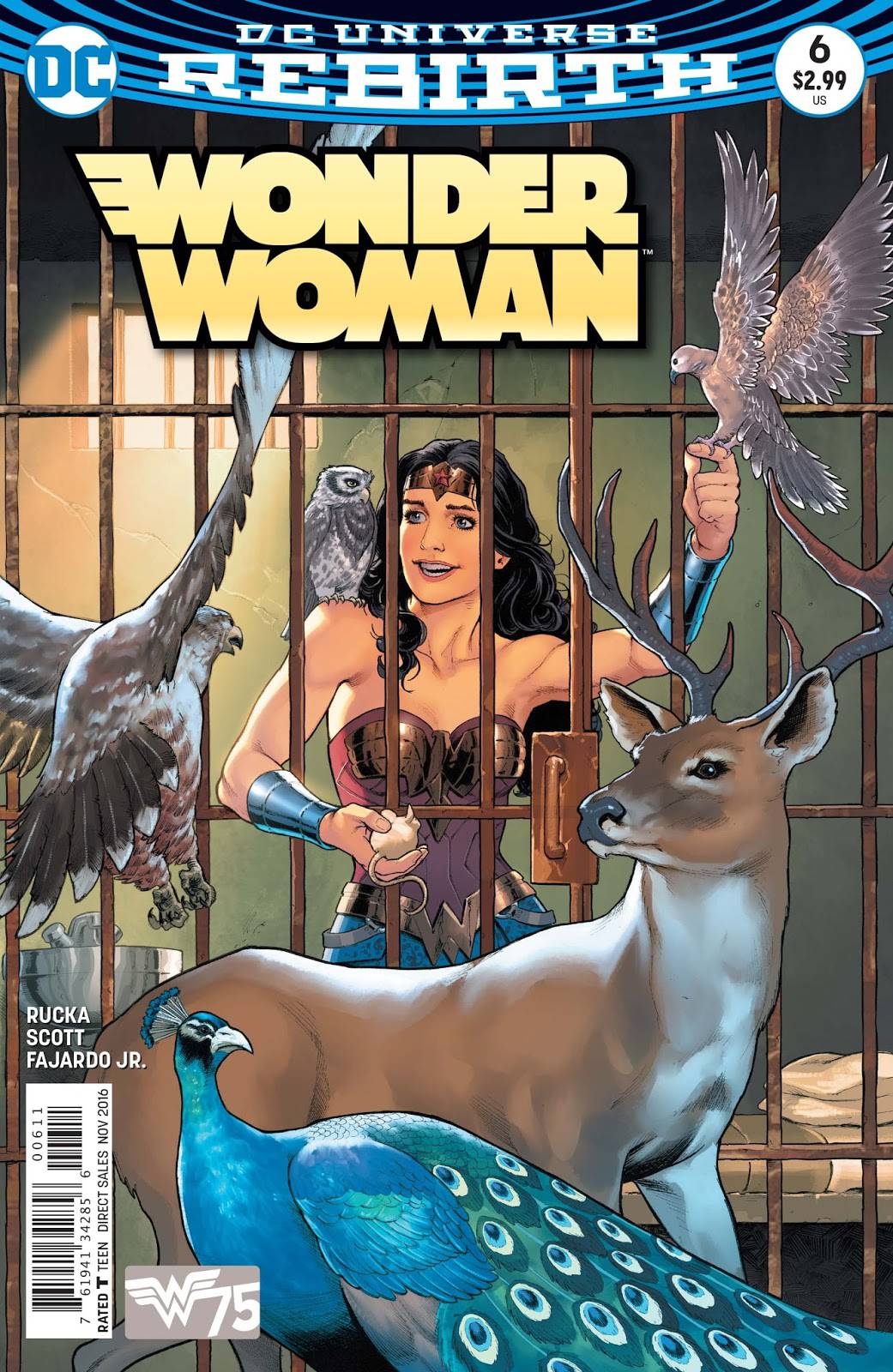 DC COMICS COMIC BOOK NM WONDER WOMAN #6