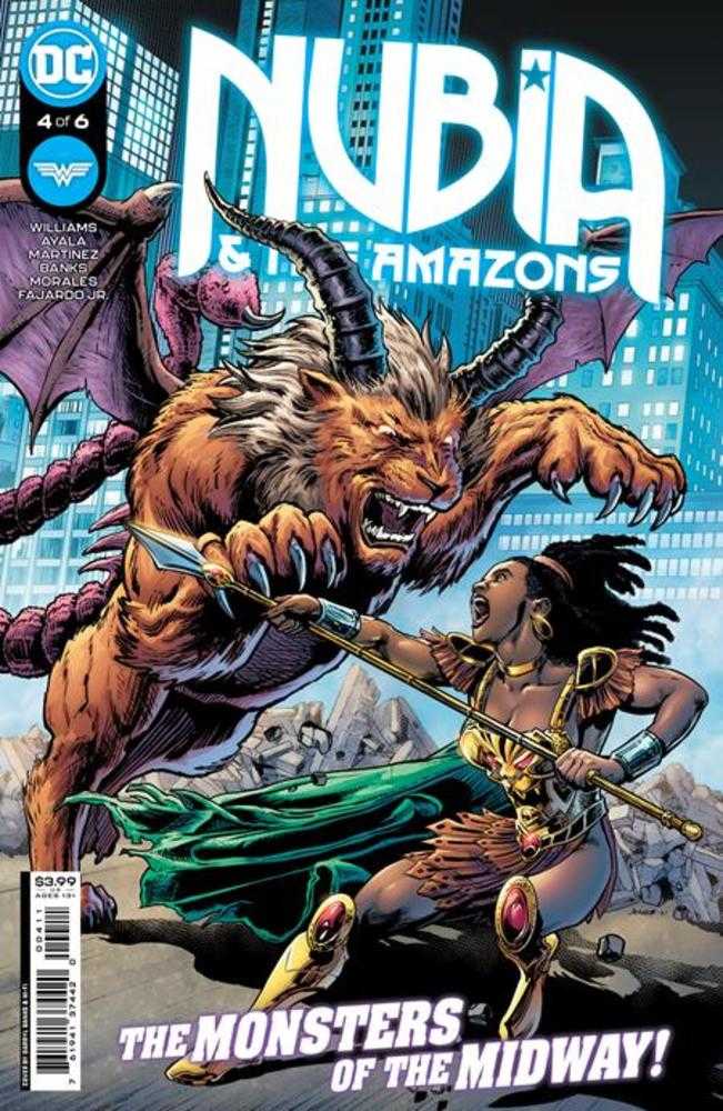 DC Comics COMIC BOOK Nubia And The Amazons #4 (Of 6) Cover A Darryl Banks