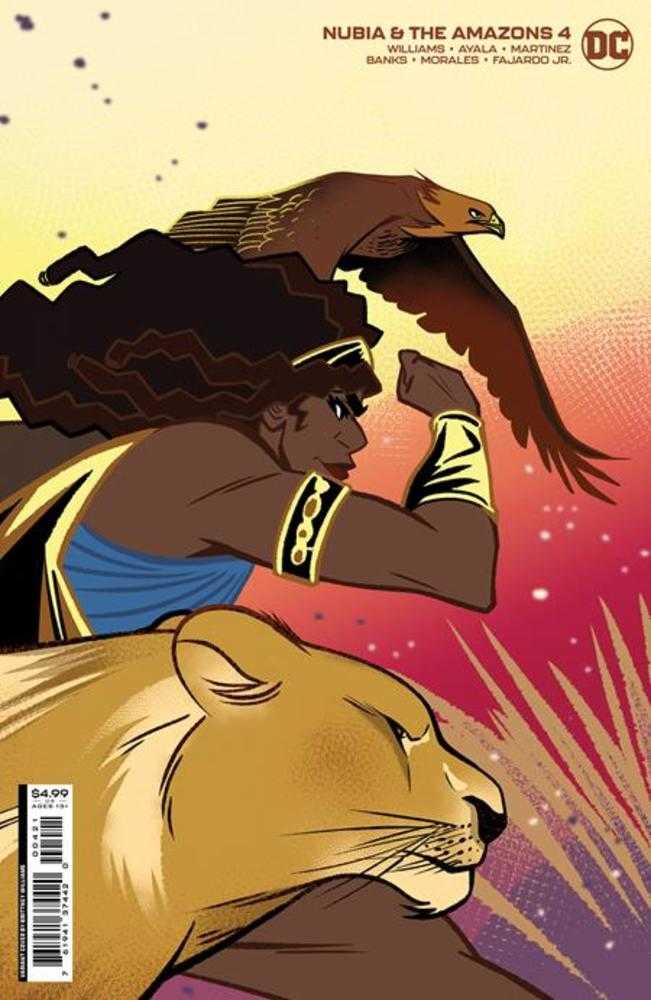 DC Comics COMIC BOOK Nubia And The Amazons #4 (Of 6) Cover B Brittney Williams Card Stock Variant