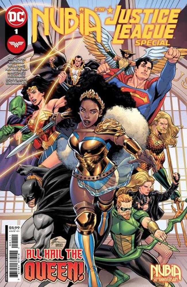 DC Comics COMIC BOOK Nubia And The Justice League Special #1 (One Shot) Cover A Travis Moore