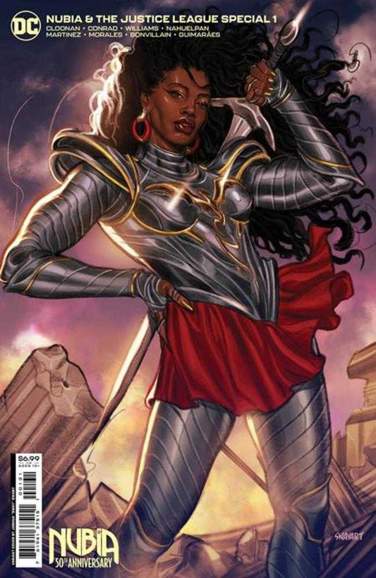 DC Comics COMIC BOOK Nubia And The Justice League Special #1 (One Shot) Cover C Joshua Sway Swaby Nubia 50th Anniversary Card Stock Variant